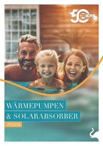 WÄRMEPUMPEN & SOLARABSORBER BROSCHÜRE 2025/26